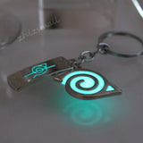 Naruto's Konoha Logo Anime Keychain