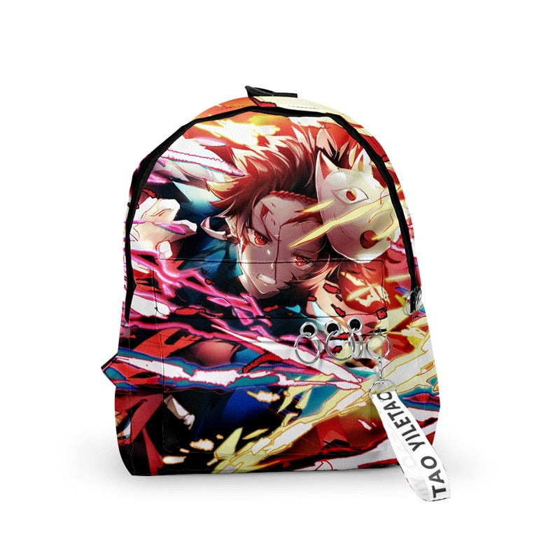 Demon Slayer Kimetsu no Yaiba Canvas Backpack
