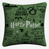 Decorative Harry Potter Cushion Cover Cotton Linen Pillowcase 45x45cm