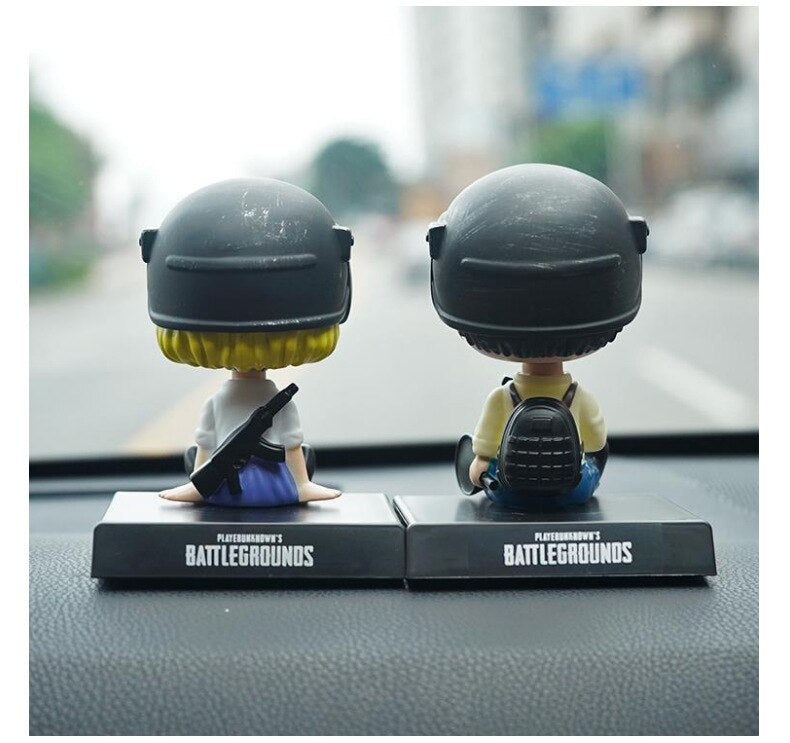Popular Video Game PUBG Bobble Head PVC Figure Model