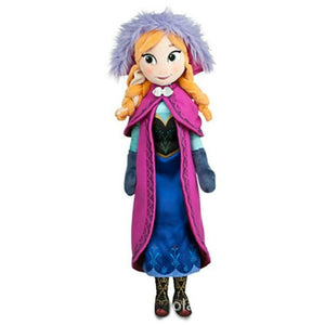 Stuffed Frozen Plush Anna Elsa Kids Doll Toys Perfect for Birthday and Christmas Gift