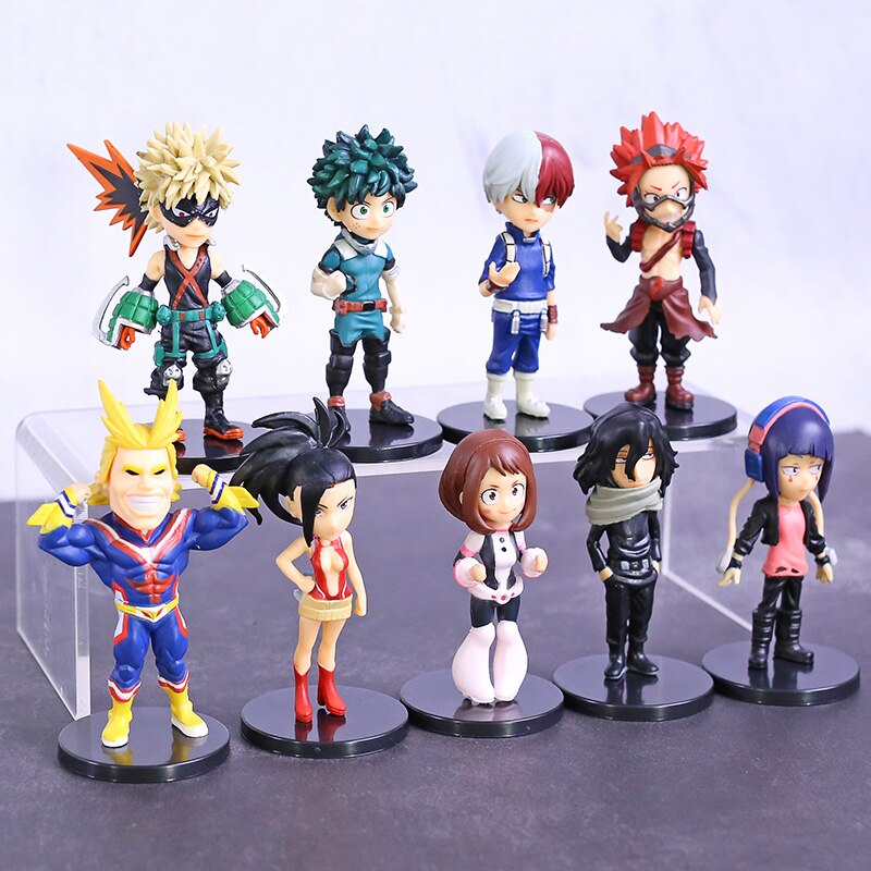 My Hero Academia Collectible PVC Action Figure Toy Model Bundle