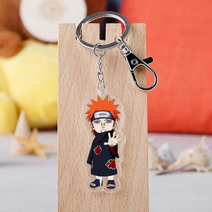 Anime Porte-clés Naruto Sakura Kakashi Itachi Acrylique Porte-clés