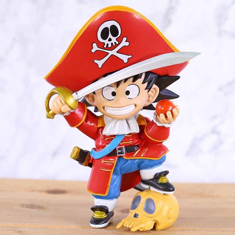 Anime Dragon Pirate Style Goku Collectible PVC Action Figure Toys (15cm)