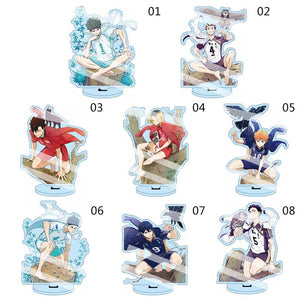 Anime Haikyuu Figures Desk Plate Acrylic Stand Model Collection (13cm)