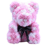 Teddy Bear Rose - Artificial Flowers Rose Bear for Women Valentines Wedding Gift