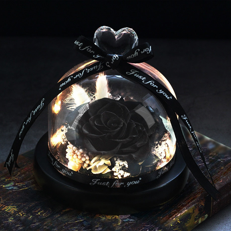 The Beauty and Beast Eternal Rose Anniversary Gift