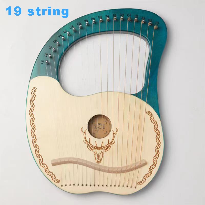 19 Strings - Wooden Harp