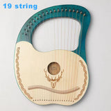 19 Strings - Wooden Harp