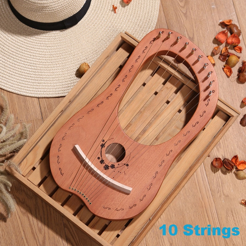 10 Strings - Wooden Harp