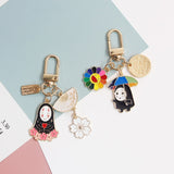 Spirited Away Gold Color Keychain Accessories