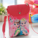 Frozen 2 Princess Messenger Leather Bag Cute Snack Bag Gift for Girls