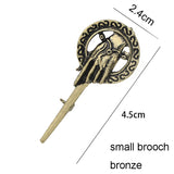 Game Thrones Brooch Pin - Hand of the King Inspired Authentic Badge Jewelry
