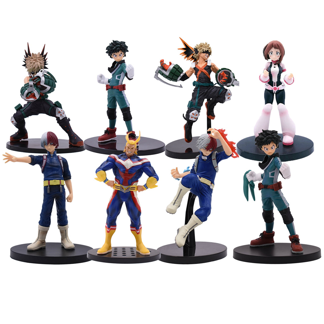 My Hero Academia Collectible PVC Anime Action Figures Amazing Hero Toy Gifts for Kids and Fans -  (17cm-20cm)