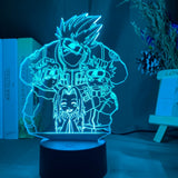 Naruto Shippuden Collectible Acrylic LED Night Lamp
