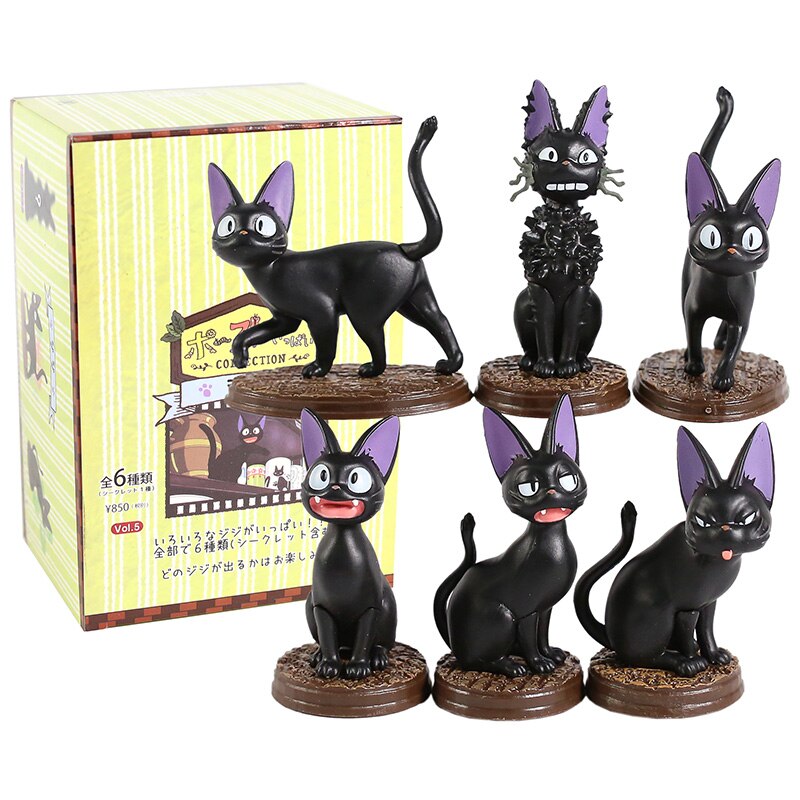Studio Ghibli's Kiki's Delivery Service Collectible PVC Figure (6pcs)