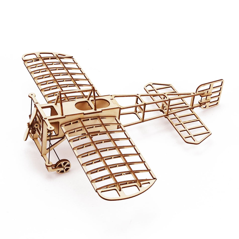 Bleriot XI DIY Model Plane Kit - 3D Wooden Puzzle Building Toy