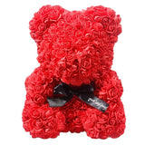 Teddy Bear Rose - Artificial Flowers Rose Bear for Women Valentines Wedding Gift