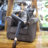 Thrilling Anime Attack on Titan Levi Ackerman Collectible PVC Figure Toy Model