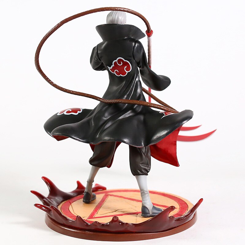 Naruto Shippuden Hidan Wielding Scythe Version PVC Figure Model Akatsuki Collectible Toy