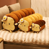Creative Poached Egg Bread Toast Plush Pillows And Cushion Kids Toy Birthday Gift