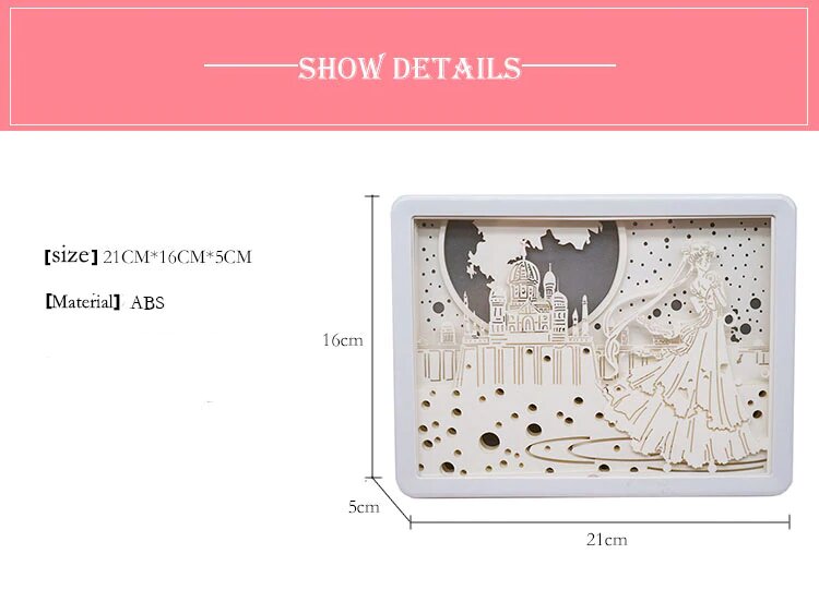 Sailor Moon Princess Serenity LED Light Lamp Pad Collectible Gift