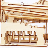 DIY Mechanical Maze Ball Marble Run - 3D Wooden Puzzle Kit