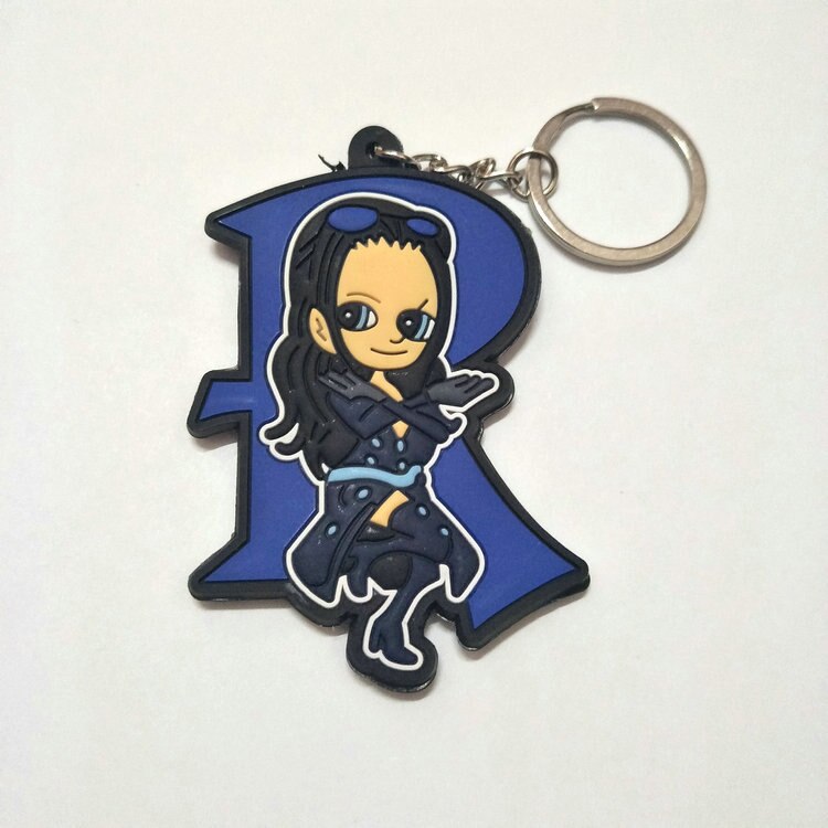 One Piece  Anime Collectible Prop Accessory Key Ring - Double Sided with Fun Characters