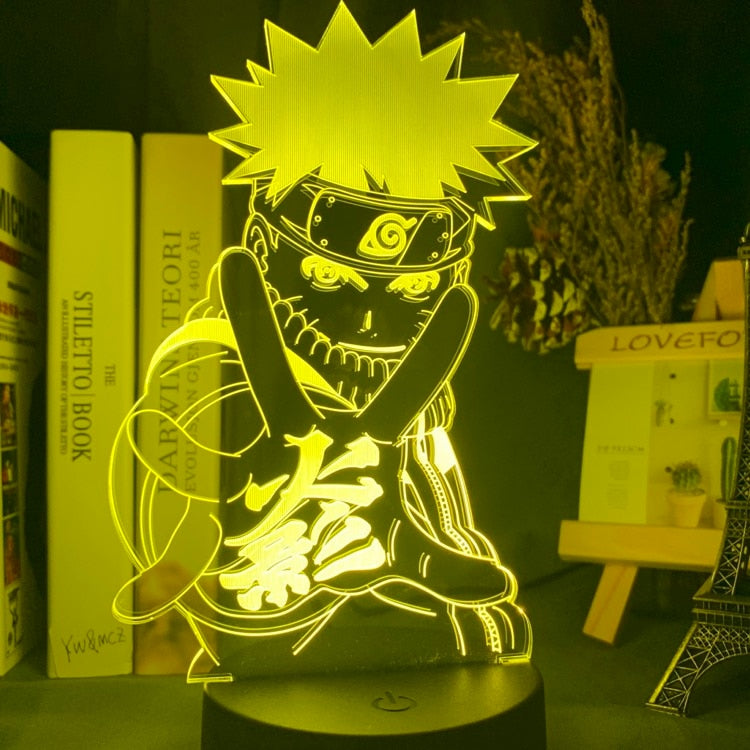 Naruto Shippuden Collectible Acrylic LED Night Lamp