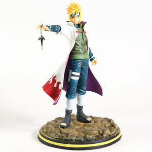 Naruto Shippuden Collectible PVC Figures - Anime Figurine Perfect Collectible Gift for Fans (Hashirama Senju, Tobirama Senju, Tsunade Senju, Hiruzen Sarutobi, Kakashi Hatake, Minato Namikaze & Naruto Uzumaki)