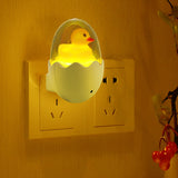Yellow Egg Duck LED Night Light