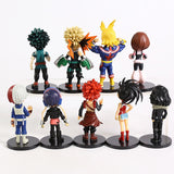My Hero Academia Collectible PVC Action Figure Toy Model Bundle
