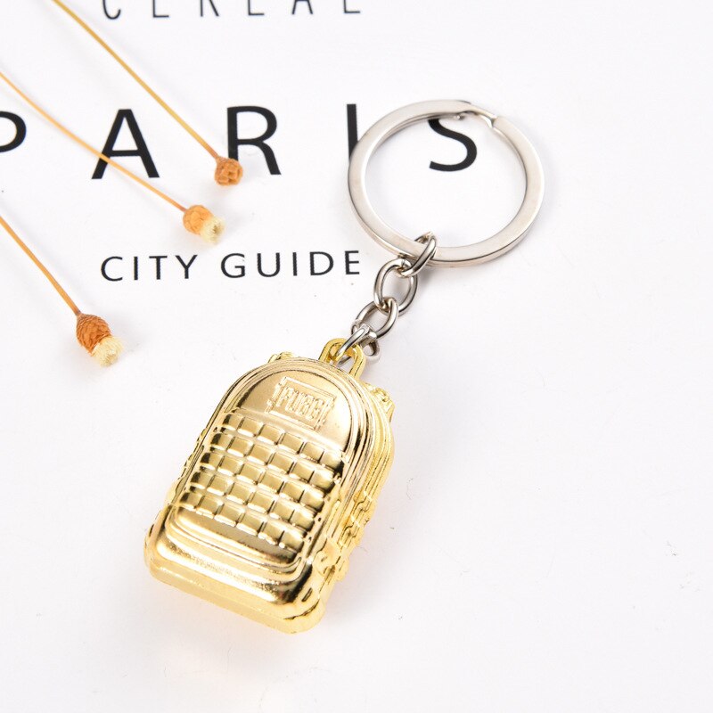Iconic Video Game PUBG Collectible Design Keychains