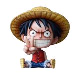 Anime One Piece Naughty Kid Pirates Action Figure Model Toy