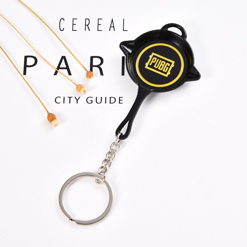 Iconic Video Game PUBG Collectible Design Keychains