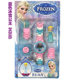 Princesses Children Building Block Watches  - Fun Toys for Children Compatible all Brand Brick with Aurora, Cinderella, Moana, Anna & Elsa