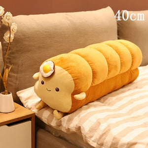 Creative Poached Egg Bread Toast Plush Pillows And Cushion Kids Toy Birthday Gift