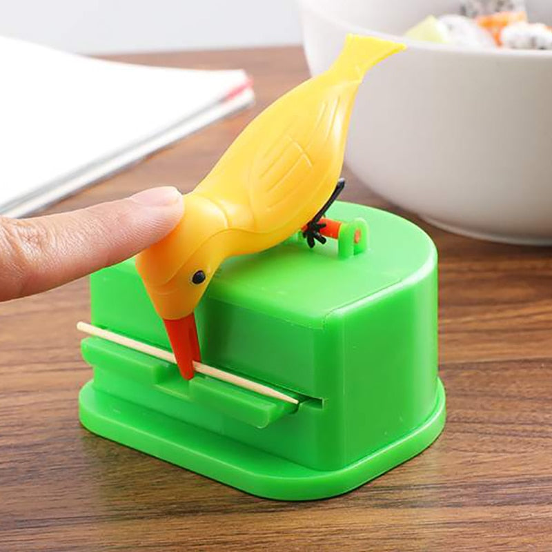 Small Bird Toothpick Dispenser Storage