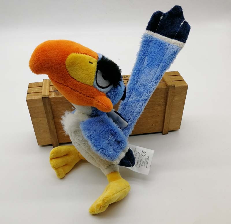 The Lion King ZAZU 20cm Rare Bean Bag Plush Doll Stuffed Toy Gifts