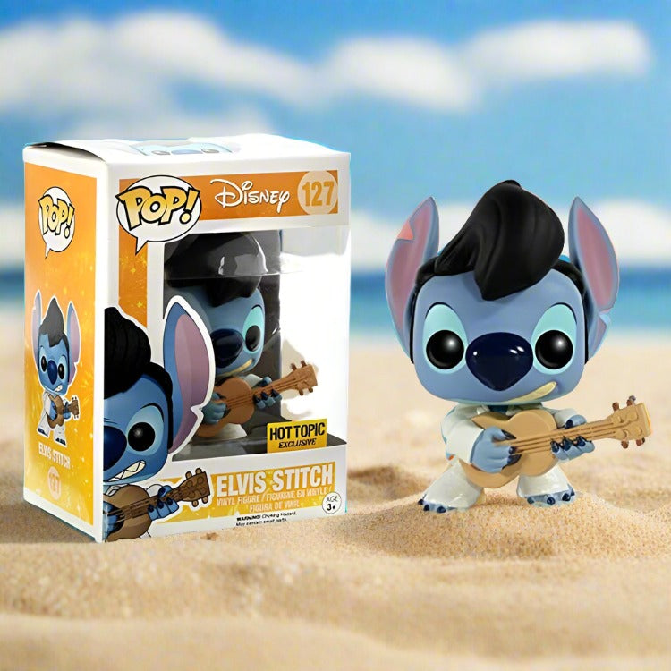 FUNKO POP Stitch {Elvis Presley} Action Figure Toy For Children – Music  Chests