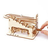 DIY Mechanical Maze Ball Marble Run - 3D Wooden Puzzle Kit