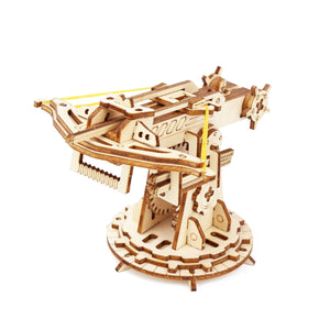 DIY Build Up Zombie Heavy Ballista - 3D Wooden Mechanical Puzzle Kit (Self Assembly For Kids)