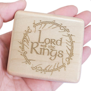 Lord of the Rings - Wooden Music Chest