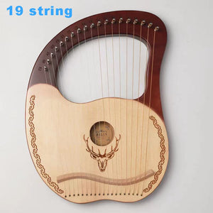 19 Strings - Wooden Harp