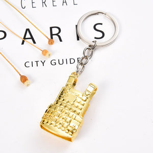 Iconic Video Game PUBG Collectible Design Keychains