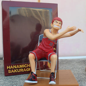 Anime Slam Dunk - Coach Anzai & Hanamichi Sakuragi Collectible Figure Toys