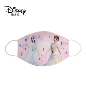 Frozen Washable Cotton Face Masks for Children Anti-Dust Protective Masks for Boys & Girls