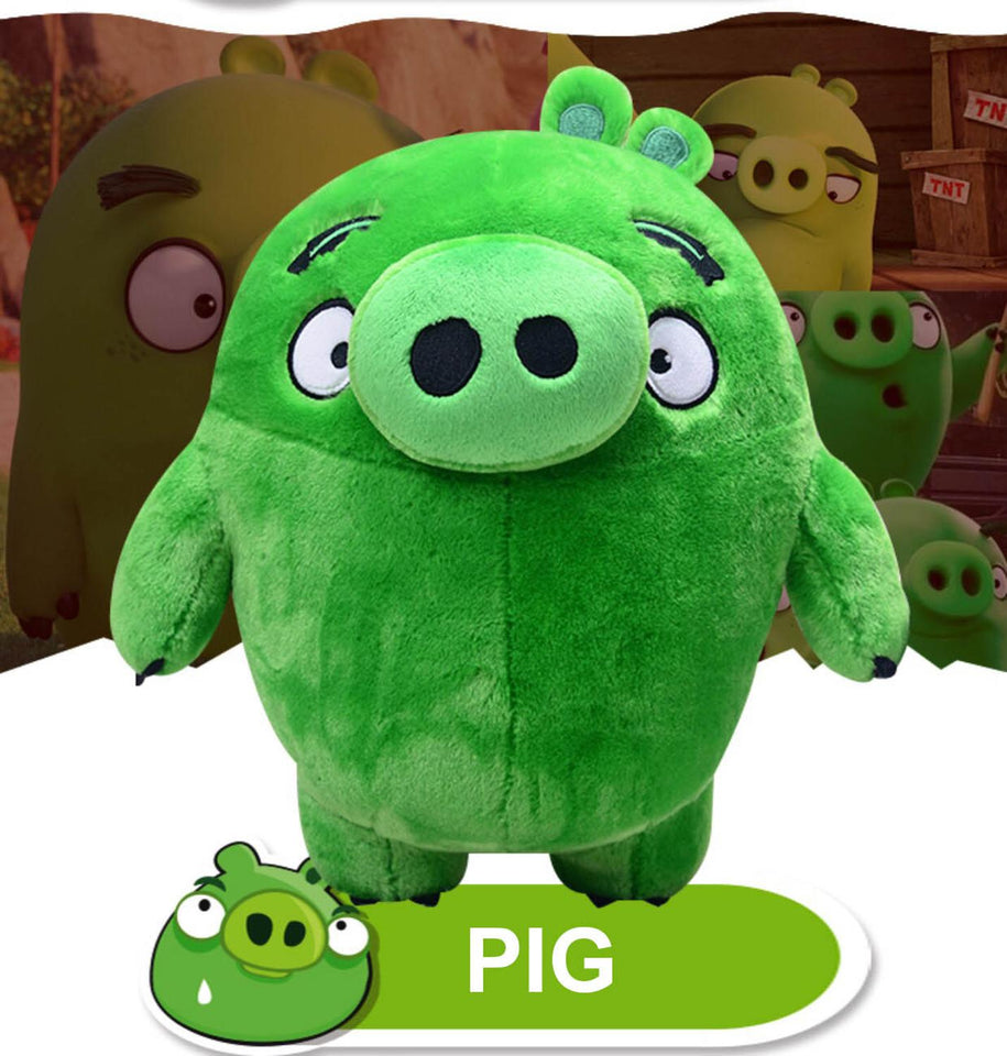 Lovely Angry Birds Plush Toys - Red, Chuck, Bomb & Bad Piggies