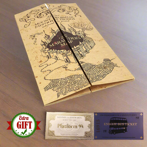 Harry Potter Wizard School Acceptance Letter Replica Set