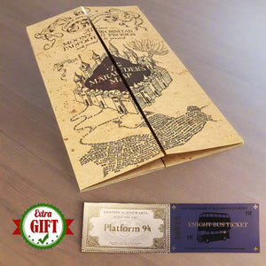 Harry Potter Wizard School Acceptance Letter Replica Set